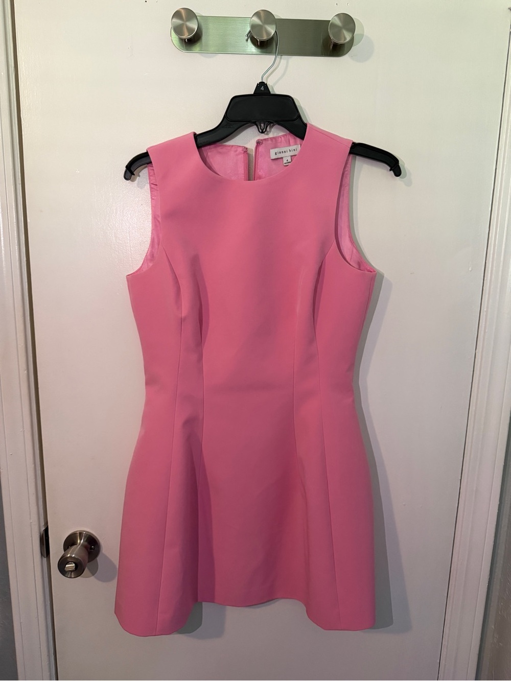 Gianni Bini Pink Sleeveless Fit-and-Flare Dress